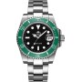 ADDIESDIVE 41mm Reloj analógico de Cuarzo para Hombre 20 Bar Resistente al Agua Acero Inoxidable Reloj de Pulsera para Hombre