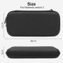 Rojeuinn Funda Estuche para Nintendo Switch 2 +1 Pieza Protector de Pantalla de Cristal Vidrio Templado, Almacenamiento portátil