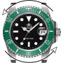ADDIESDIVE 41mm Reloj analógico de Cuarzo para Hombre 20 Bar Resistente al Agua Acero Inoxidable Reloj de Pulsera para Hombre