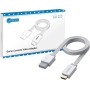 AUTOUTLET Wii Adaptador HDMI, 1080P/720P Wii a HDMI Adaptador de HDMI Longitud de 150cm Integrado y diseño de Cable HDMI, Plug
