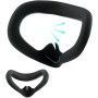 YHX-OU Face Cover Compatible con Meta/Oculus Quest 3S Interfaz Facial,Máscara de Silicona para Quest 3S Face Pad Accesorios