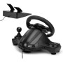 NITHO Drive Pro V200 Volante de Carreras con Pedales y Palanca de Cambios, Volante de Jeugos para PC, PS4, Xbox One, Xbox Series