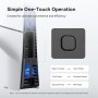 KIWIHOME Ventilador de Refrigeración para PS5 Slim, Ajuste de Velocidad Auto, Accesorios de Refrigeración Silenciosos con LED y