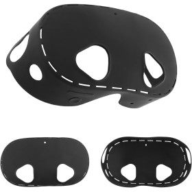 Funda protectora de realidad virtual compatible con Meta Quest 3s Funda de silicona compatible con Meta Quest 3s funda