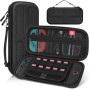 Ertisa Funda de Transporte para Consola NS Switch 2, Funda Protectora Dura para Switch 2, Bolsa de Transporte para Viajes con 10