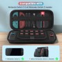 Ertisa Funda de Transporte para Consola NS Switch 2, Funda Protectora Dura para Switch 2, Bolsa de Transporte para Viajes con 10