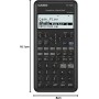 Casio FC-100V-2 Calculadora Financiera, 16,2 x 7,7 x 1,4 cm, Negro