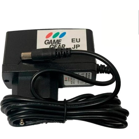 micompuTer Transformador Compatible con Sega Game Gear, cable extra largo, 2 m., fuente alimentación, power supply, cargador,
