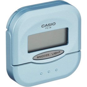 Casio PQ-30-2EF Reloj con alarma diaria y pantalla de neón, color azul