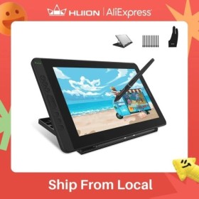 HUION Kamvas 13 tableta de dibujo gráfico Monitor de dibujo de laminac