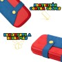 PALPOW Funda Switch 2 Compatible con Switch/OLED, Estuche Protectora con 10 Compartimientos para Cartuchos de Juegos, Funda