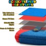 PALPOW Funda Switch 2 Compatible con Switch/OLED, Estuche Protectora con 10 Compartimientos para Cartuchos de Juegos, Funda