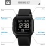 Forrader Mens Sport Digital Watches, Waterproof Outdoor Sport Watch with Alarm/Countdown Timer/Dual Time/Stopwatch/12/24H Wrist