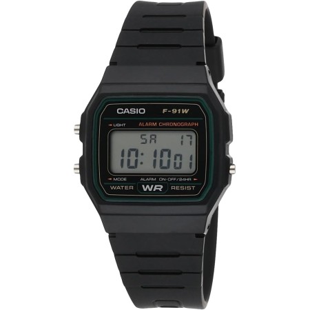 Casio F-91W-3DG - Reloj Color Negro