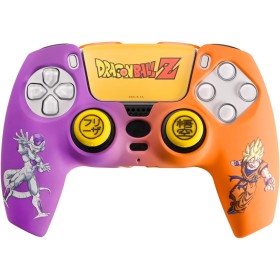 FRTEC - Dragon Ball Custom Kit Licencia Oficial, Carcasa Rígida + Grips + Sticker Touchpad para DualSense, PS5