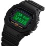 Nicoone Reloj Digital para Hombre, con Retroiluminación, Impermeable, Resistente a Los Golpes, con Alarma, Cronómetro, Cuenta