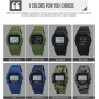 Nicoone Reloj Digital para Hombre, con Retroiluminación, Impermeable, Resistente a Los Golpes, con Alarma, Cronómetro, Cuenta