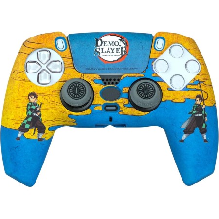 FRTEC - Dragon Ball Custom Kit Licencia Oficial, Carcasa Rígida + Grips + Sticker Touchpad para DualSense, PS5