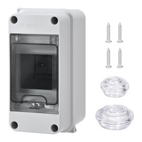 Szaboviktoria Caja Estanca Exterior Electrica Con 3 Módulos, Caja Electrica Exterior, Cuadro Electrico Superficie, Caja Cuadro