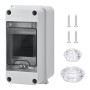 Szaboviktoria Caja Estanca Exterior Electrica Con 3 Módulos, Caja Electrica Exterior, Cuadro Electrico Superficie, Caja Cuadro