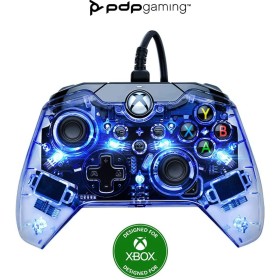 PDP Mando con cable Afterglow para Xbox y Series X/S Azul (Prismatic)