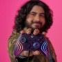 PDP Mando con cable Afterglow para Xbox y Series X/S Azul (Prismatic)