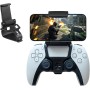 Accesorio Clip de Juego Compatible con Mandos, compatible con PS5, Soporte para Teléfono para compatible con Controlador PS5