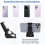 Accesorio Clip de Juego Compatible con Mandos, compatible con PS5, Soporte para Teléfono para compatible con Controlador PS5