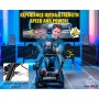 GTPLAYER Simulator Cockpit, sim Racing Cockpit, Soporte para Volante con Altavoces, Compatible con Varios Modelos de Volante y