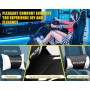 GTPLAYER Simulator Cockpit, sim Racing Cockpit, Soporte para Volante con Altavoces, Compatible con Varios Modelos de Volante y