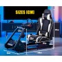 GTPLAYER Simulator Cockpit, sim Racing Cockpit, Soporte para Volante con Altavoces, Compatible con Varios Modelos de Volante y