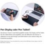 HUION Kamvas 13 tableta de dibujo gráfico Monitor de dibujo de laminac