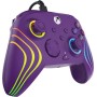 Turtle Beach Afterglow Wave Mando Morado con Cable RGB - con Licencia para Xbox Series XS, Xbox One y Windows - Botones