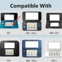 Lápiz DS,4 lápices táctiles para NDS, 3DS Lite, DSL, NDSL, accesorios de juego precisos y duraderos en 4 colores (negro, blanco,