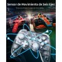 PALPOW Hall Effect Mando Switch Inalambrico Compatible con OLED/Lite, RGB Mando Pro Switch con Joysticks, Gamepad Portátil para
