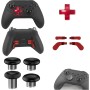 Paletas de Control Elite 9 en 1 para Xbox Elite 2 Core, palancas de Control, D-Pads de reemplazo (Rojo)