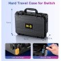 FYOUNG Funda de transporte ultra rígida para consola Nintendo Switch 2/Switch 1/OLED y controlador, almacenamiento de viaje todo