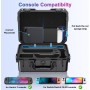FYOUNG Funda de transporte ultra rígida para consola Nintendo Switch 2/Switch 1/OLED y controlador, almacenamiento de viaje todo