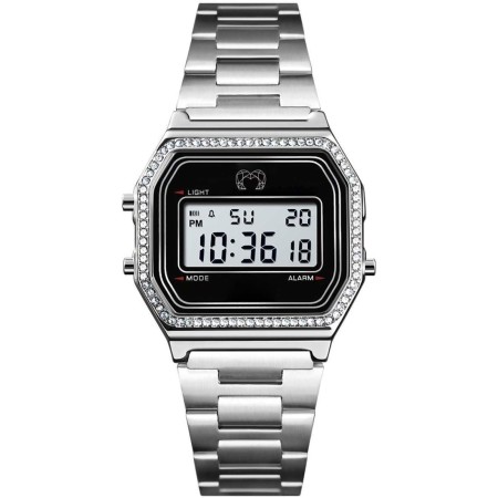 MARLION JEWELS Reloj analógico de Mujer clásico de Estilo Vintage, bordeado con circonitas Brillantes, Resistente al Agua 3ATM,