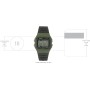 UBOON Reloj de Pulsera Digital para Unisex F-91W