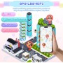 4G GPS Reloj Inteligente Niños, Smartwatch para Niños Niñas con Llamadas, SOS, Modo Clase, WIFI, Videollamada, Chat, Juegos,