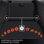 Mando con cable PowerA Advantage Plus para Xbox Series X|S - Negro, con licencia oficial, controles analógicos de altura