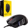 Corsair SCIMITAR RGB ELITE Ratón con Cable para Juegos MOBA/MMO - 18.000 PPP - 17 Botones Programables - Compatible con iCUE -