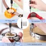 JOREST Herramienta Cambiar Pilas Reloj, Destornillador Relojero, Kit Herramientas Relojero, Herramienta Abrir Relojes, Cambiar