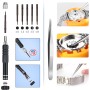 JOREST Herramienta Cambiar Pilas Reloj, Destornillador Relojero, Kit Herramientas Relojero, Herramienta Abrir Relojes, Cambiar