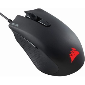 Corsair HARPOON PRO RGB Ratón Ligero con Cable para Juegos FPS/MOBA - 12.000 PPP - 6 Botones Programables - Compatible con iCUE