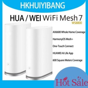 HUA WEI WiFi Mesh 7 WS8800 AX6600 Cobertura para toda la casa Conexión