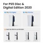 Accesorios de Refrigeración para PS5, Ventilador de Refrigeración KIWIHOME PS5 con LED, Velocidad Automática, Concentradores