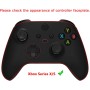 eXtremeRate Carcasa para Xbox Series S X Mando Protector Placa Frontal Funda Delantera Reemplazo Kit Cubierta Cover Shell para