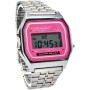 BDM - Reloj clásico Color Plata con Alarma